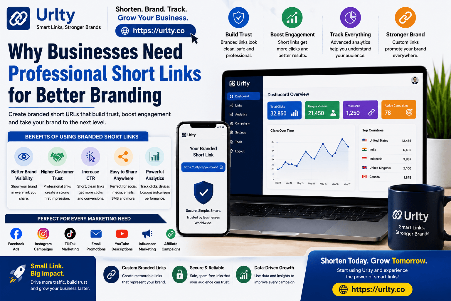 Why Businesses Need Professional Short Links for Better Branding